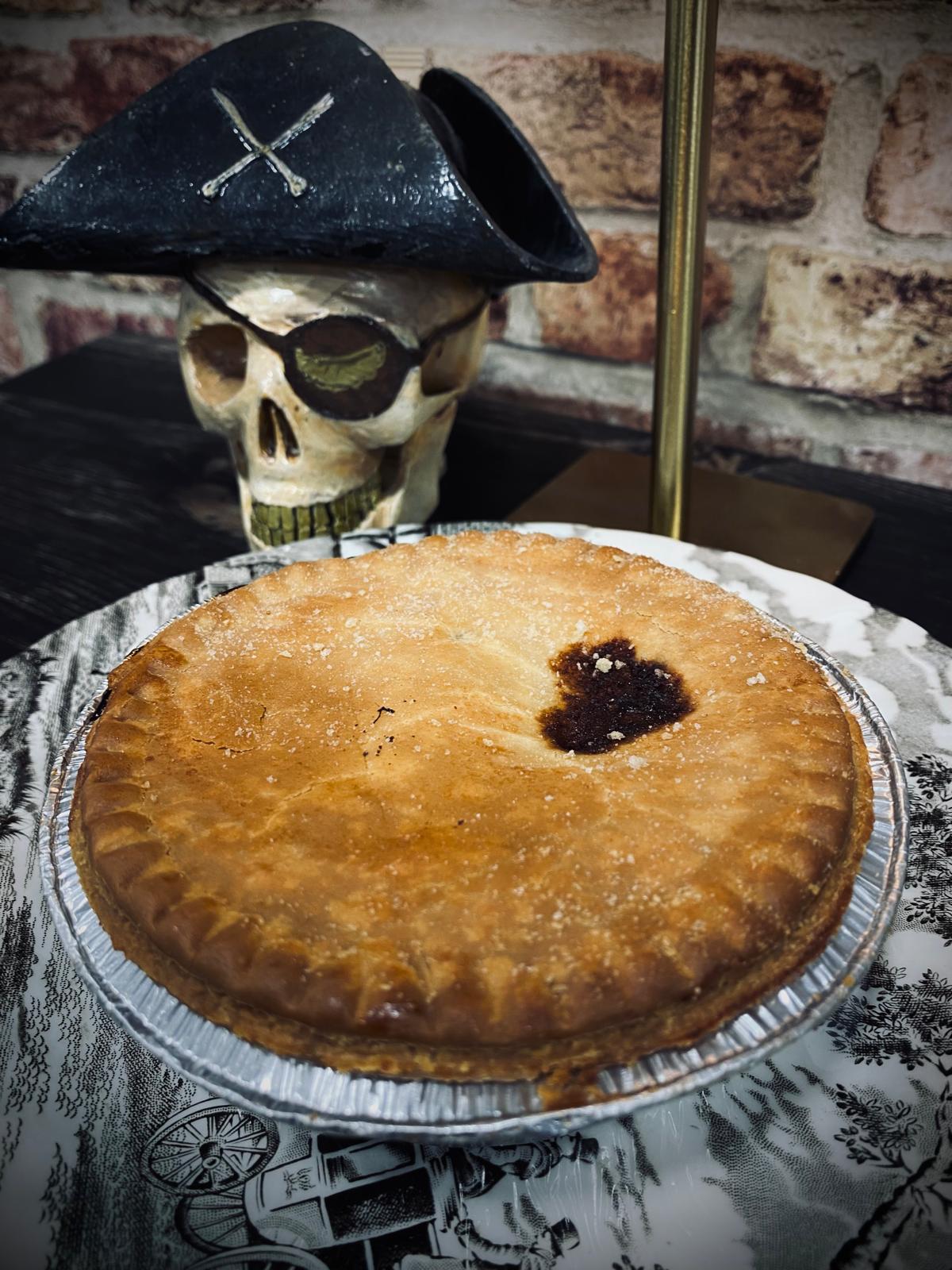 Gluten-free pie at Pirate Pasties