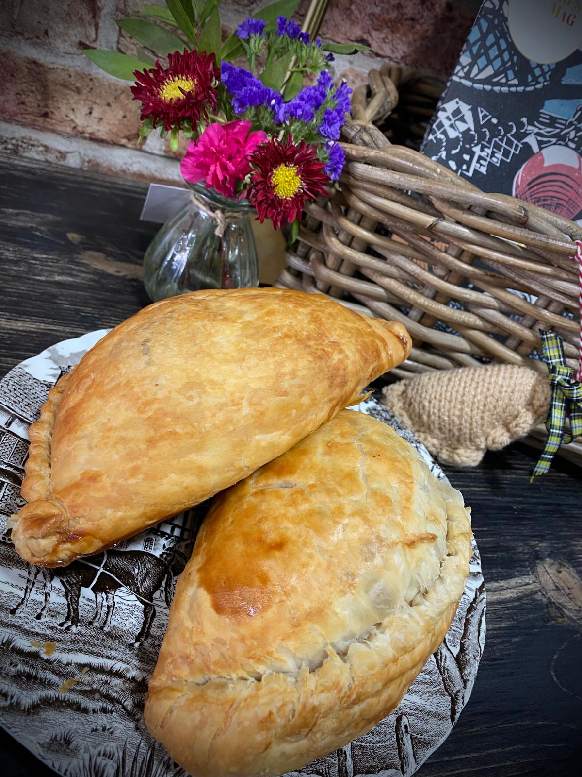 Vegetarian Cornish pasties